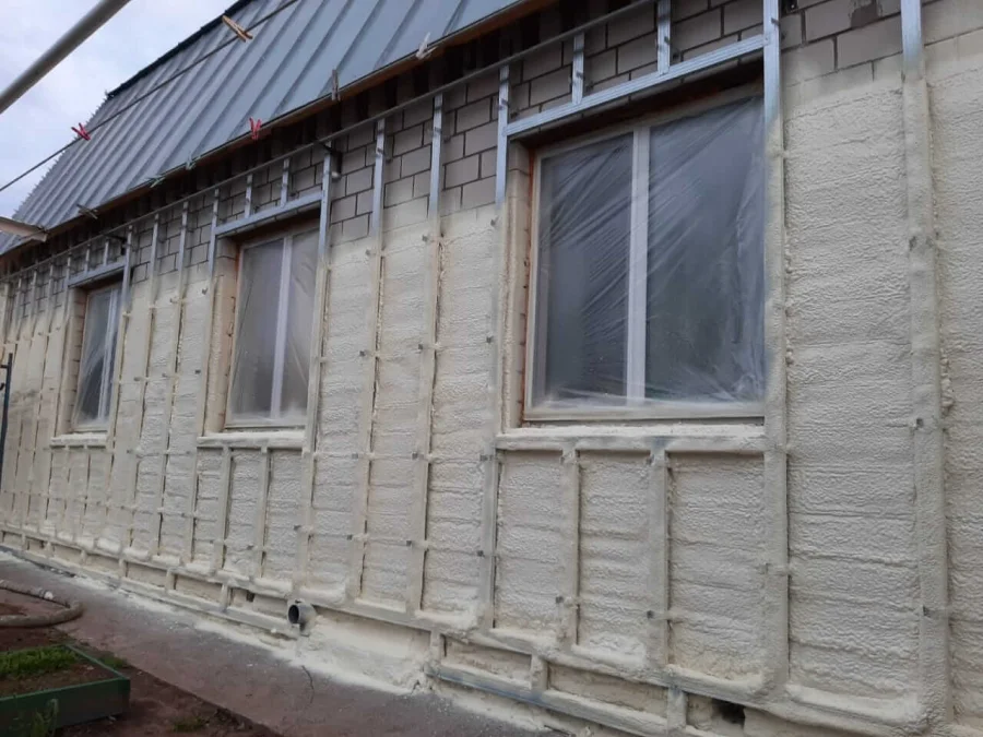 Технология утепления фасада слайд